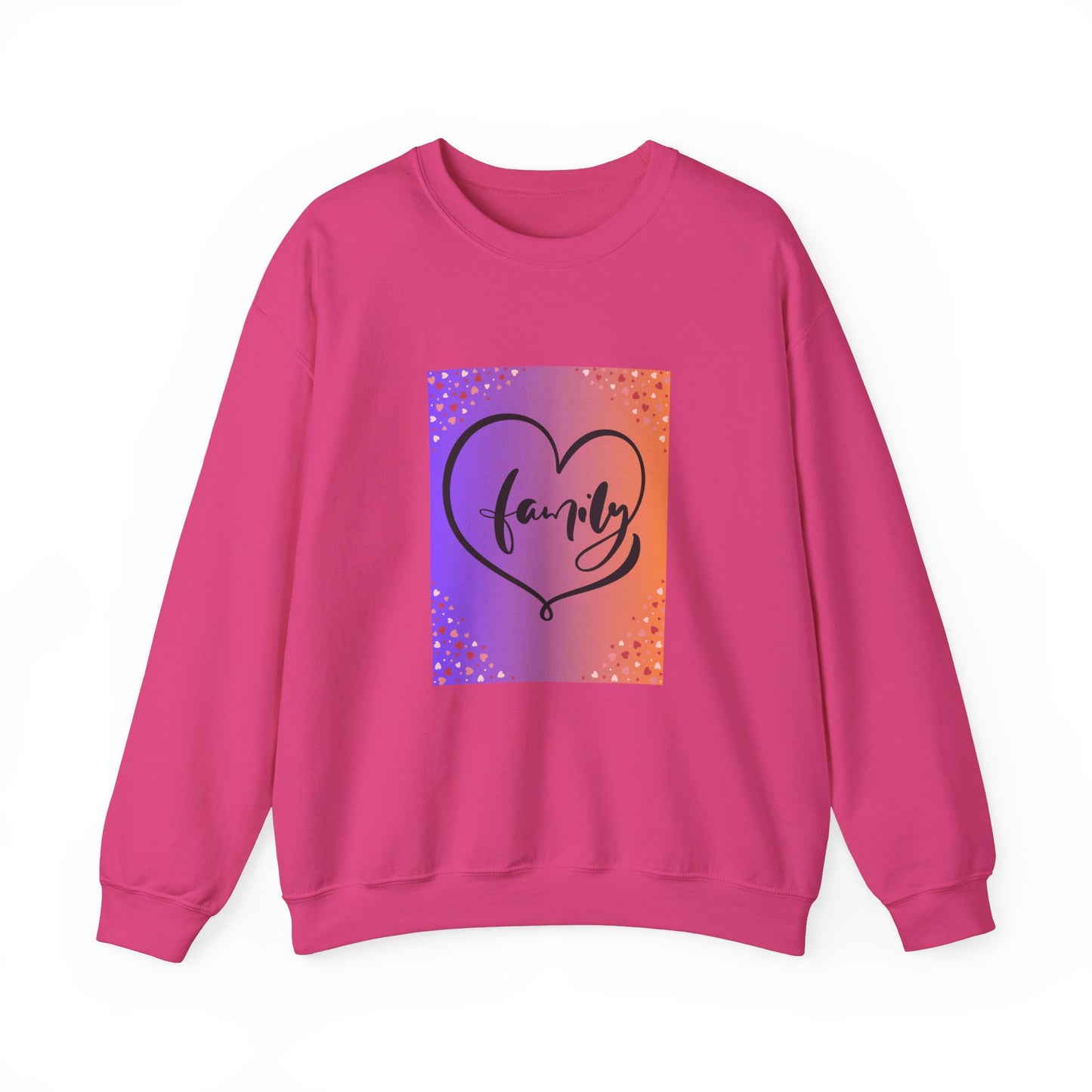 Family Love Crewneck Sweatshirt - Cozy Unisex Pullover for Family Gatherings and Celebrations