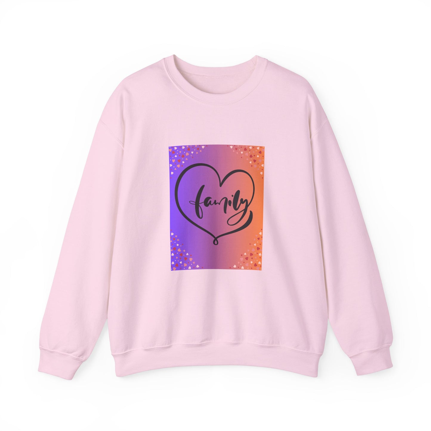 Family Love Crewneck Sweatshirt - Cozy Unisex Pullover for Family Gatherings and Celebrations