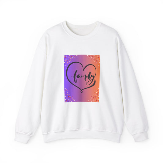 Family Love Crewneck Sweatshirt - Cozy Unisex Pullover for Family Gatherings and Celebrations