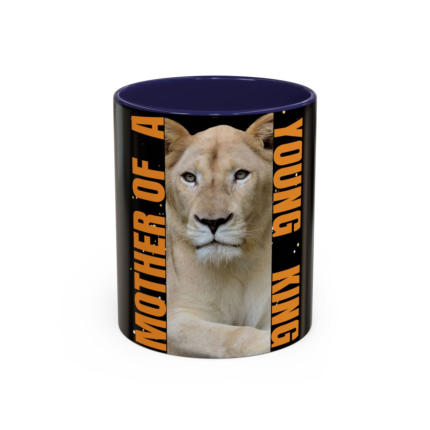 Mother of a Young King Accent Coffee Mug - Perfect Gift for Proud Moms