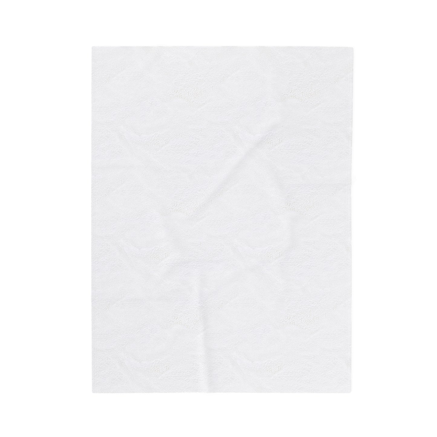 Family Love Cozy  Velveteen Plush Blanket - Heart Design