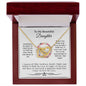 My Beautiful Daughter | Love & Light - Interlocking Hearts Necklace