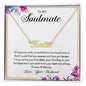 My Soulmate | Last Everything - Custom Name Necklace